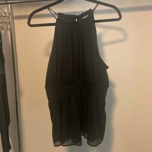 NWT express cute black top size L